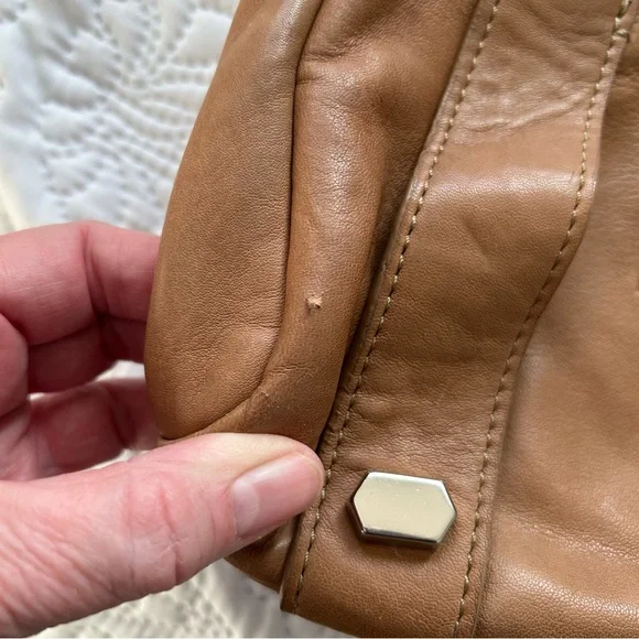 Liebeskind Brown Leather Shoulder Bag - Picture 4 of 11